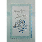 Rosedale – Cartes de souhaits et enveloppes, Sorry You’re Leaving! Goodbye/Goodluck, 5 1/2 x 8 po, 12/paquet (17105)-Imprimé sur papier cartonné non couché de haute qualité