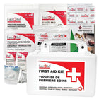 Trousse de premiers soins First Aid Central règlementaire pour l'Ontario - Section 8 - 1-5 personnes-5 po x 8 po x  2.75 po (12.5cm x 21cm x 7 cm)