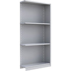 Metalware – Étagère sans boulons RK214, 4 tablettes, 36 x 24 x 76 po, gris pâle-Système de tablettes réglables offrant un espace de rangement solide, mais économique qui convient à vos besoins