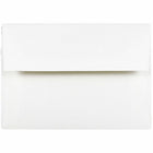 JAM Paper Enveloppes Strathmore A6, papier vélin blanc éclatant, 250/paquet-Enveloppes Strathmore en papier vélin blanc éclatant