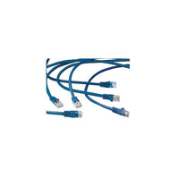 Exponent - Câble de raccordement réseau, 25 pi, bleu-Raccord - première extrémité : 1 RJ-45 mâle; deuxième extrémité : 1 RJ-45 mâle