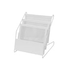 FuTech Countertop White Brochure Holder - BRHC-003W-Porte-revues