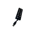 MMNOX – Concentrateur USB 2.0 à 13 ports UH045 avec commutateur, noir (AS-MX-UH045B)-Concentrateur USB à 13 ports