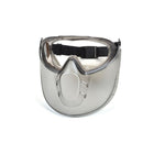 Pyramex – Lunettes de sécurité Capstone, monture grise, verres transparents antibuée H2X, visière et écran facial, 2/paquet-2/paquet