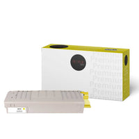 Premium Tone - Okidata 46507601 Cartouche de toner Compatible, Jaune-Jaune