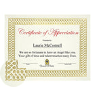 Certificats St. James Bond Élite, toile, ivoire, motif Classique à métallisation de ton or, 24 lb, 8 1/2 x 11 po, 100/emb.-Riche design élégant mis en valeur par une luxueuse métallisation de ton or