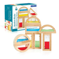 Guidecraft Rainbow Blocks Eau scintillante-Un excellent ajout à la famille des jeux de blocs, qui offre une aventure en couleur, en lumière et en son