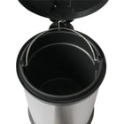 Futech – Poubelle RB-20L, 20 litres, 18 1/2 x 12 x 12 (po), acier inoxydable-Bac intérieur avec poignée séparée