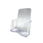 Porte-documents Futech - Acrylique - 6" L x 7,5" H x 3,5" P - Paquet de 2 (CTS0204)-Acrylique transparent