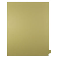 Mark Maker – Onglets séparateurs juridiques beiges, 1/15 onglets, format lettre, sans trous, numéro 45, 25/paquet-Onglets séparateurs beiges, 1/15 onglets