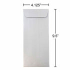 JAM Paper - Enveloppes métalliques n° 10 - 4,125 x 9,5 - Stardream Silver - Paquet de 50-Quantité : 50 /paquet