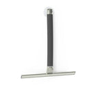 Alto – Racloir extensible de douche, Nickel poli noir-Poignée ergonomique courbée permettant d’allonger le racloir jusqu’à 18 po