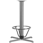 Flash Furniture Anneau de pied pour base de table à hauteur du bar avec anneau de colonne de 4,25 po - 19,5 po de diamètre-Anneau de pied pour tables à hauteur de bar en métal