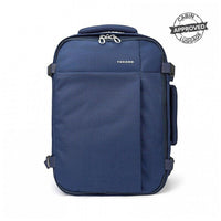 Tucano – Sac à dos de voyage TuGo, BKTUG -M-B, peut accueillir les ordinateurs portatifs jusqu’à 15,6 po, bleu-Sac à dos durable, conçu pour respecter la taille maximale des bagages de cabine autorisés par les compagnies aériennes (IATA).