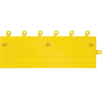 Wearwell – Système de revêtement de sol ergonomique ErgoDeck, 6 po x 18 po, jaune, paq./2-Les carreaux ergonomiques de 18 po x 18 po de qualité professionnelle s'assemblent rapidement pour couvrir de grandes surfaces et des surfaces sur mesure