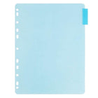 JAM Paper – Intercalaires, 5 onglets (375032921)-Dimensions : 9 3/4 x 11 1/2 po