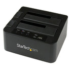 StarTech  Duplicateur d'accueil eSATA / USB 3.0 pour disque dur Cloneur HDD autonome avec SATA 6Gb/s pour duplication rapide-Créez des copies conformes de vos disques durs sans avoir à vous connecter à un ordinateur