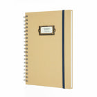 General Supply Goods + Co - Cahier Placard - B5 (6,9 x 9,8 po) - 180 pages - Marron Kraft-90 feuilles lignées par cahier