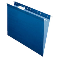 Pendaflex - Chemises suspendues de couleur haut de gamme  Reversaflex - format lettre - bleu marin - paquet de 25-Elles sont 10 fois plus robustes que les chemises ordinaires et peuvent contenir plus de feuilles sans se déchirer
