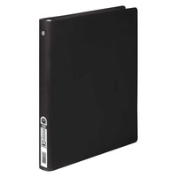 Reliures à anneaux ACCOHide Flexible - noir - 3 anneaux - format lettre - capacité de 100 feuilles - 1/2 po-anneaux de 1/2 po, 11 po x 8, 1/2 po format feuille