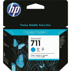 HP - Cartouches d'encre cyan 711, paq./3 (CZ134A)-Cyan
