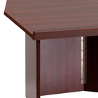 Flash Furniture – Lutrin à surface pliable de 19 x 27 x 16 1/4 po, acajou-Limitée de 5 ans (pièces métalliques non mobiles) ; de 2 ans sur les pièces