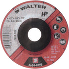 Walter Surface Technologies - Meule Hp À Moyeu Déporté, paquet de 12-Dimension de l'arbre 7/8po