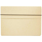 JAM PaperMD – Étui de transport à portfolio 154528546G mince et solide à fermeture à élastique, kraft naturel, paquet de 2-Taille : 9,25 haut. x 12 larg. x 0,5 prof. (po)