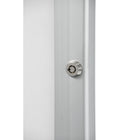 SECO - Étui de cadre d'affichage intérieur/extérieur verrouillable - 24 po l x 36 po H - Argent-La fenêtre est fabriquée à partir d'un matériau en polycarbonate de haute qualité et incassable