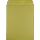 JAM Paper Enveloppes à ouverture à lâ€™extrémité pour catalogue, 10 x 13 po, vert chartreuse, 25/paquet (212813512)-Vert chartreuse