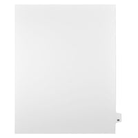 Mark Maker – Onglets séparateurs juridiques blancs, 1/25 onglets, format lettre, sans trous, numéro 98, 25/paquet-Onglets séparateurs blancs, 1/25 onglets