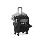 Bugatti -  Madison - Valise de cabine souple 21 -5 po ABS - Incluant un sac pour les vêtements uses - Noir-Poignees sur le dessus et sur le côte renforcees