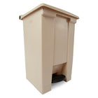 Legacy  - Conteneur Step-On - 16.2 po l x 15.75 po P x 23.6 po H - 45 Litres - Beige-Dimensions: 23.63"H x 16.25"W x 15"D