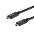 StarTech - Câble USB-C vers USB-C M/M, 2 m /6 pi.-Certifié USB-IF