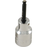 Gray Tools – Douille à prise magnétique à tête hexagonale avec extrémité sphérique, 3/8 x 3/8 po, fini chromé-Taille : 3/8 po