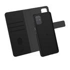 Étui Portefeuille LBT Samsung A71 Switch - Noir-Aimant détachable: le boîtier intérieur et le portefeuille sont faciles à combiner et peuvent être retirés avec la même facilité grâce à l'aimant.