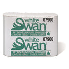 White Swan - 1 pli 1/8 serviettes de table - 12 paquets-Le motif de gaufrage cachemire augmente l'épaisseur et donne un aspect fini de qualité