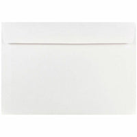 JAM Paper - Enveloppes commerciales pour livret 7 x 10 - Blanc - Paquet de 50-Couleur blanche