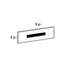 Azar Displays – Porte-affiche d’identification, 10/paquet (129918)-Fixation murale