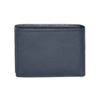 Roots - Portefeuille fin pour homme avec carte d'identité amovible - Bleu marine-2 compartiments à billets