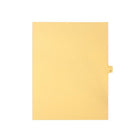 Mark Maker – Onglets séparateurs juridiques beiges, 1/26 onglets, format lettre, sans trous, lettre M, 25/paquet-Onglets séparateurs beiges, 1/26 onglets