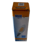 Northern Stars – Ampoule DEL B10 de 4 W Candelabra 80032, filament, à intensité réglable, transparent, argenté, paquet de 2-Filament, argenté