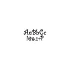 Teacher Created Resources Lettres Bling 7 po avec bijoux - Paquet de 202-Contient des lettres majuscules, des lettres minuscules, des pièces de ponctuation et des bijoux