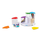 Learning Resources - Centre d'artisanat Create-a-Space™ 360-Idéal pour la nourriture : Fabriqués à partir de plastique sans danger pour les aliments, les bacs de filature See-Thru Create-a-Space constituent même une solution intelligente pour le stockage de la cuisine et du garde-manger !