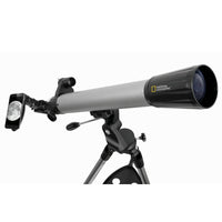 National Geographic - Trepied à hauteur reglable pour telescope refracteur 70 mm-Une grande ouverture de 70 mm revelera de nombreux details lunaires, des caracteristiques planetaires telles que les ceintures nuageuses de Jupiter ou les anneaux de Saturne et certains des objets Messier les plus brillants.
