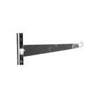 Eddie's - Support d'etagere pour couteau standard à fente 14 po - Chrome - 20/paquet-Metal