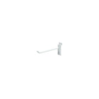 Can-Bramar – Crochet métallique à robustesse standard pour panneau à lattes à fixation à encoche – 10 po x 1/4 po – chrome – paquet de 100-Crochet métallique standard de 10 po x 1/4 po pour panneau à lattes à fixation à encoche.