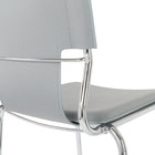 Tabouret compto Dorado, vinyle, base chrome, 26po-4