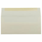 JAM Paper #10 Enveloppes Commerciales Strathmore - 4,125" x 9,5" - Vergé Blanc Naturel - Paquet de 50-Quantité : 50 enveloppes par paquet