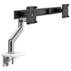 Bras pour moniteur Humanscale M8.1 avec barre transversale-Avec des fonctionnalités innovantes telles que son mécanisme de compensation et ses roulements de précision autolubrifiants, le M8.1 permet aux utilisateurs d'ajuster sans effort leur (s) moniteur (s) à leur position ergonomique optimale tout en offrant une gestion des câbles de haut en bas.